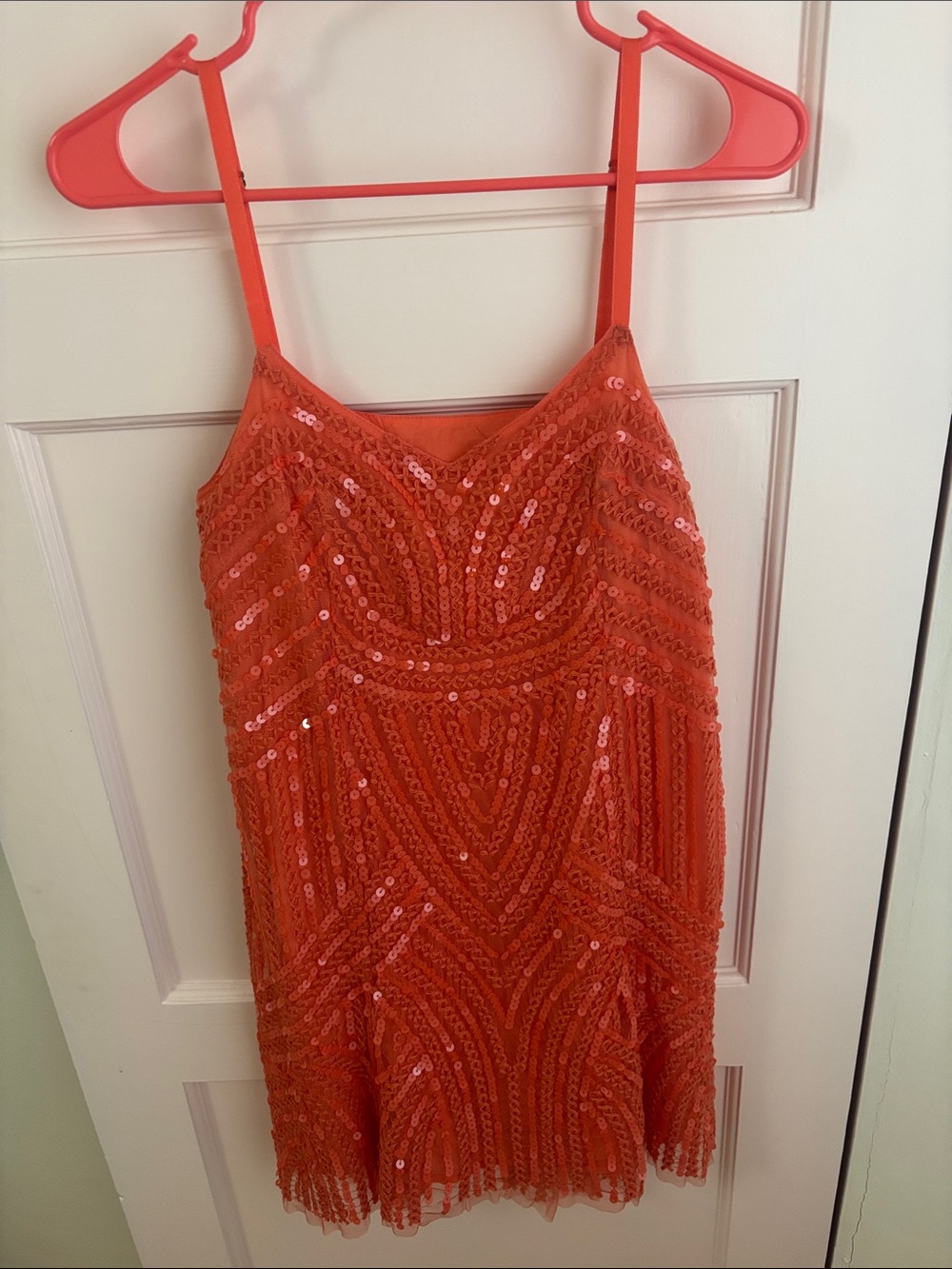 Free People coral dress